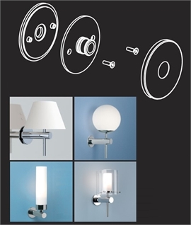 Mirror Fixing Kit for Wall Lights