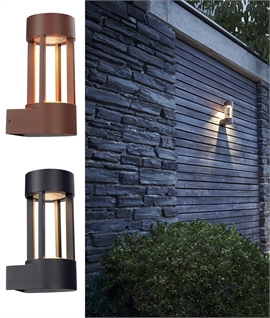 Open Frame LED Bracket Exterior Wall Light - Indirect Modern Lighting