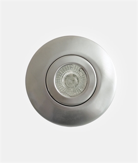 Ceiling downlight converter R50 R63 R80 replacement  SATIN  CHROME 