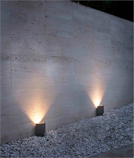 Freestanding LED Exterior Wall Washer Zero Glare - IP65