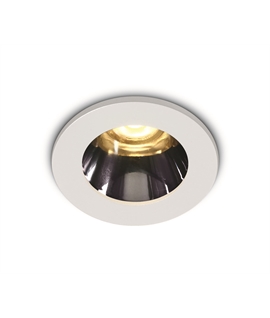 White Low Glare LED Recessed Spotlights - 4 Options