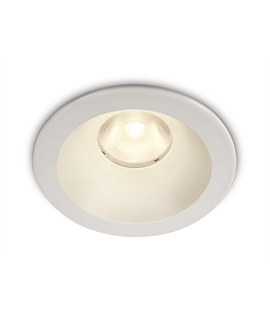White 8W COB LED Dark light recessed Spot.