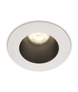 White 8W COB LED Dark light recessed Spot.