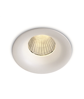 White 12W COB  LED Dark Light recessed spot IP65.
