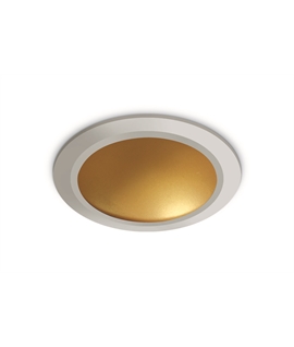 White 16W LED Dark Light Dome Reflector, IP20.