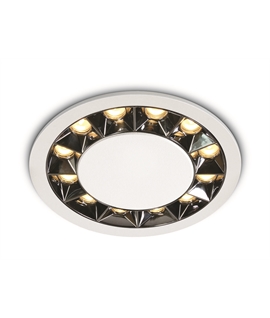 White 20W Recessed spot, IP20.