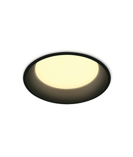 Black 22W Dark Light LED Downlight .