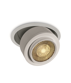 Punchy Commercial Zoomable LED Adjustable Recessed Ceiling Downlight with Optional Honeycomb Filter
