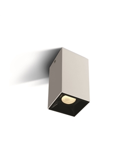 White Surface dimmable spot with COB LED.