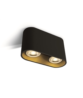 Black Surface Mounted Ceiling Light