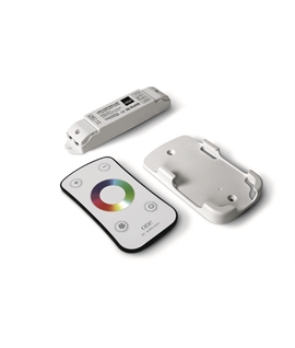 Remote controller for changing colours (RGB+W).