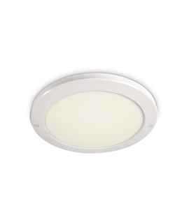White 30W LED slim plafo light, IP40, suitable for residential andcommercial application.