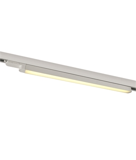 White LED Linear track light, high lumen output ideal for shops andshowrooms.