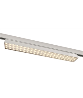 White 30W SMD LED track light.