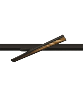Black CCT Variable LED Linear track light, high lumen output ideal for shops andshowrooms.