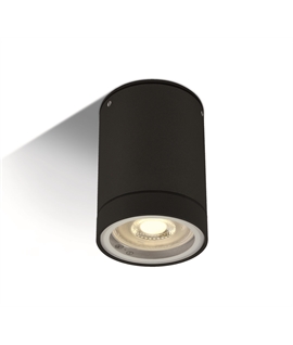 IP54 Surface Mounted Cylinder Downlight for GU10 Bulbs - Max 10w