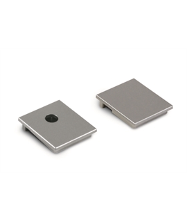 Aluminium 2m Recessed aluminium profile with PC opal diffuser for 20mm Led Strip