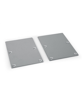 Aluminium 2m Slim Suspended profile for 40mm LED Strip with opal diffuser for concealed drivers