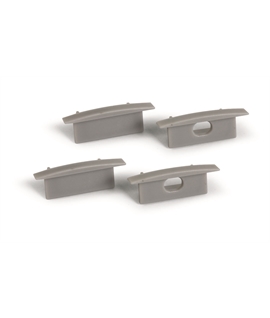 2m Recessed aluminium profile with PC opal diffuser for 20mm Led Strip