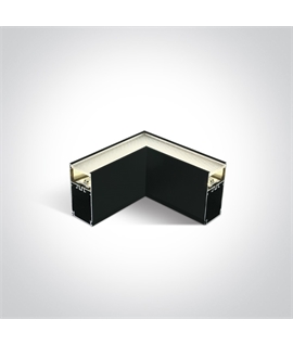 Black 8W LED Corner for 38150A and 38151A.