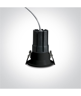 Black 7W COB LED Dark Light spot with a beam angle of 50�.