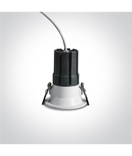 White 7W COB LED Dark Light spot with a beam angle of 50�.