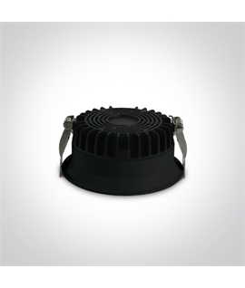 Black 9W Dark Light LED Downlight .