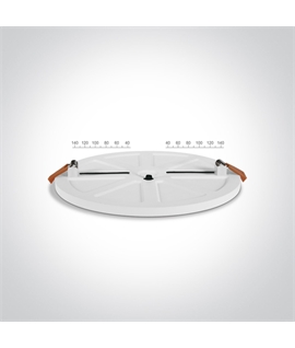 White 14W Downlight LED,  IP20 Complete with 300mA driver.