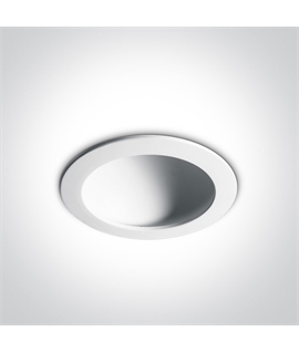 White 16W LED Dark Light Dome Reflector, IP20.