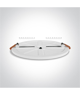 White 20W Downlight LED,  IP20 Complete with 700mA driver.