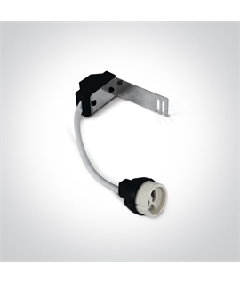 Black-Copper Black Body Copper Reflector Adjustable Dark Light Recessed mains spot with GU10 lampholder.