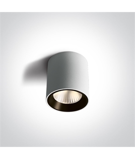 White 7W AC LED Chill Out LED Cylinder, IP20.