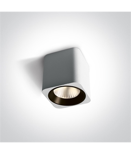 White 7W AC LED Chill Out LED Cylinder, IP20.