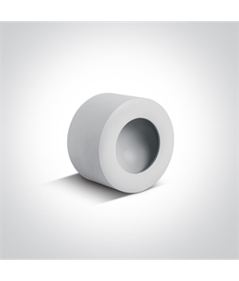 White 8W LED Hidden Light Cylinders Range.