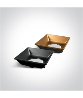 White 20W COB LED rectangular downlight,  ideal for residentialand commercial illumination.