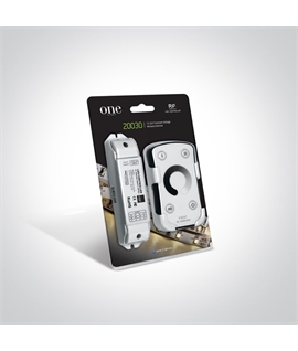  Remote controller for dimming any constant voltage 12V/24VLED fitting including LED strips, LED lamps, LED modules.