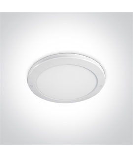 White 30W LED slim plafo light, IP40, suitable for residential andcommercial application.