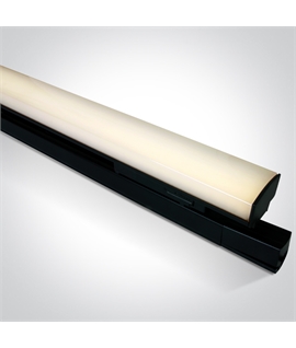 Black LED Linear track light with Adjustable CCT