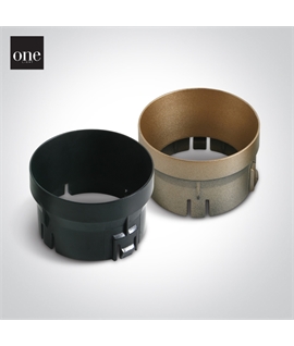 Black 3W COB LED bedside adjustable fitting , ideal for room hotel installation, IP20.