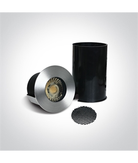 Aluminium 13W COB LED inground with honeycomb, IP67.