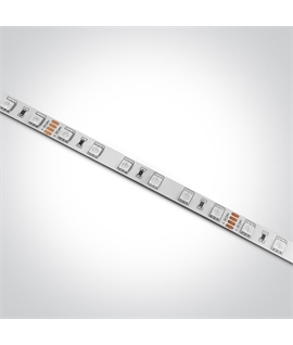  RGB flexible LED light strip, with SMD5050 LEDs, 60LEDs/meter, 14,4W/meter.