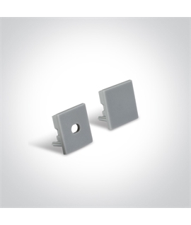 Aluminium 2m Surface Slim aluminium profile with PC opal diffuser for 15mm LED Tape
