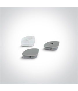 Aluminium 2m Slim Surface aluminium profile with PC opal diffuser for 16mm LED Strip