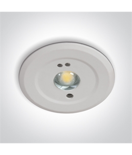Standalone Non-maintained 1.5W Emergency LED Downlight with self test 