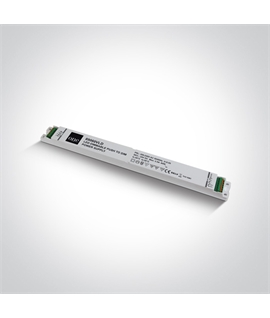  60W 24V DC Push to dim dimmable constant voltage driver, suitable to install inside profile, IP20.