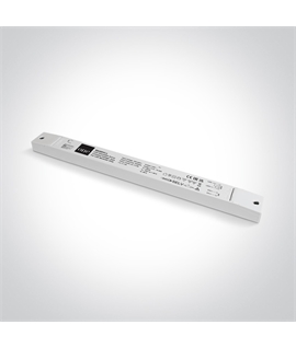  24-240W 24V DC DALI and Push to dim dimmable constant voltage driver, suitable to install inside profile, IP20.
