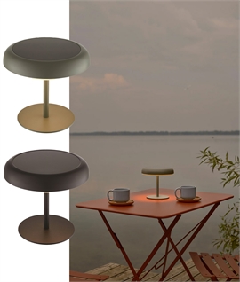 Solar Rechargeable & Dimmable Table Lamp