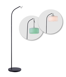 Exterior Floor Lamp Stand for Rechargeable Shades