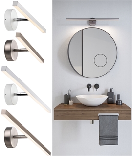 IP44 LED Adjustable Wall Light for Artwork or Mirrors