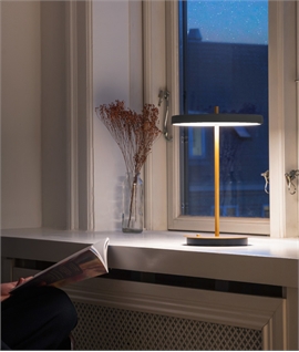 Slim Profile Danish Designed LED Table Lamp - 9 Colours